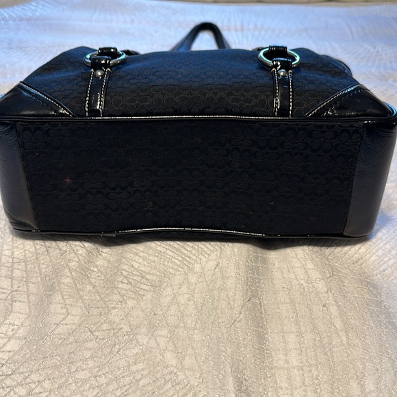 Coach Signature Large North South Tote - Picture 5 of 11